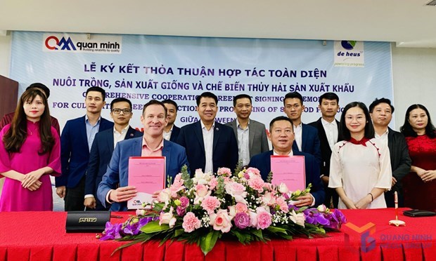 Вьетнамские и голландские компании подписали соглашение о сотрудничестве в области аквакультуры hinh anh 1