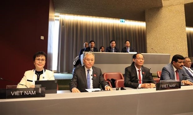 Вьетнам принимает участие в 148-и Ассамблее МПС в Женеве hinh anh 1