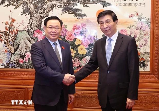 Председатель НС Вьетнама встретился с председателем НПКСК hinh anh 1