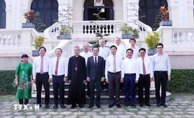 📝 М-РЕД: Вьетнам прилагает большие усилия для обеспечения и продвижения права на свободу вероисповедания и религии hinh anh 3