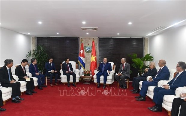 Кубинские лидеры высоко ценят поддержку Вьетнама и призывают к увеличению инвестиции hinh anh 2