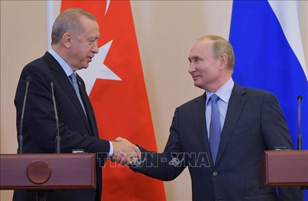 Россия и Турция договорились вместе патрулировать север Сирии hinh anh 1