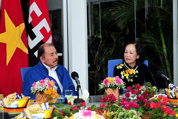 Правящие партии Вьетнама и Никарагуа укрепляют связи hinh anh 1