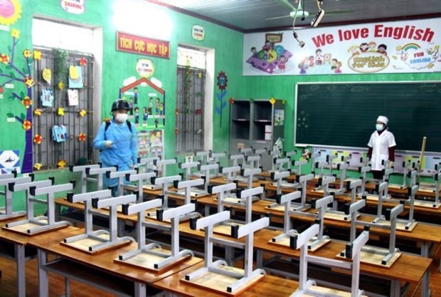 Школы остаются закрытыми в Ханое и Хошимине из-за угрозы COVID-19 hinh anh 1