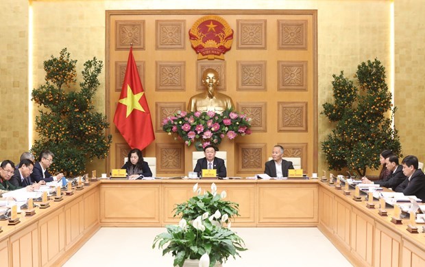 Вице-премьер-министр просит продолжить торговлю с Китаем на фоне борьбы с nCoV hinh anh 1