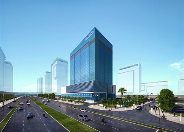 Samsung начал строительство научно-исследовательского центра во Вьетнаме стоимостью 220 миллионов долларов hinh anh 1