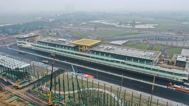 Фотографии здания ямы для гонок были обнародованы перед F1 hinh anh 1