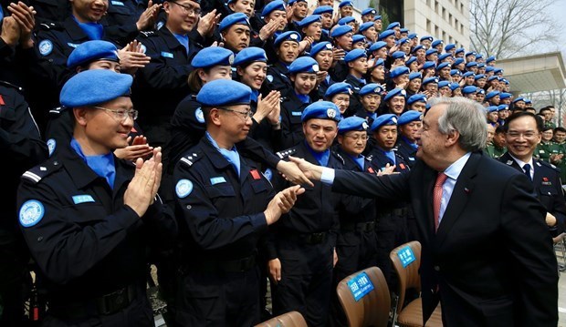 Вьетнам приветствует роль полиции ООН в миротворческих миссиях hinh anh 1