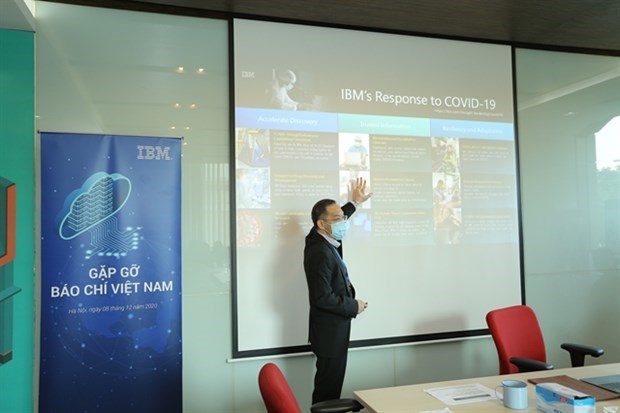 IBM обязалась поддерживать развитие технологии во Вьетнаме hinh anh 1