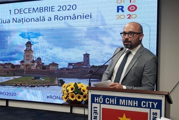 День национальнои независимости Румынии отметили в Хошимине hinh anh 1