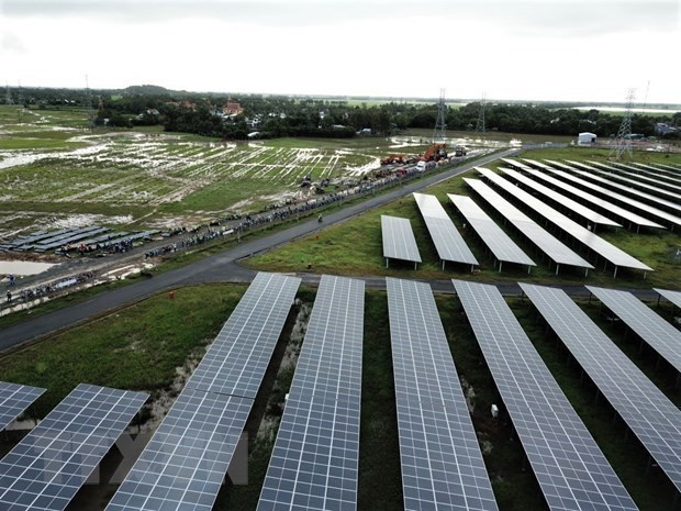 В Анжанге построена новая солнечная электростанция hinh anh 1
