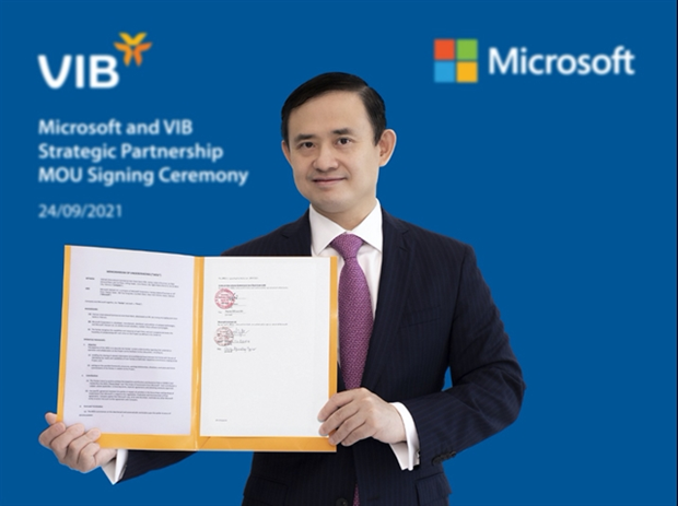 VIB и Microsoft объединяются для повышения скорости обслуживания и внедрения инновации hinh anh 1