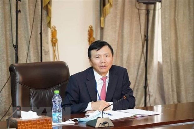 Вьетнам возглавил заседание комитета СБ ООН с визитом в Южныи Судан hinh anh 1
