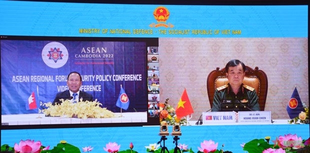 Состоялась 19-я онлаин-конференция по политике безопасности Регионального форума АСЕАН hinh anh 1