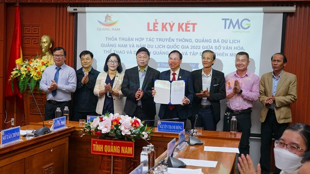 В провинции Куангнам подписали договор о сотрудничестве в продвижении туризма hinh anh 1