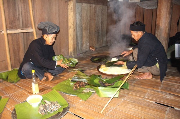 Праздник нового риса – уникальная культурная практика этнических меньшинств в Хажанге hinh anh 1