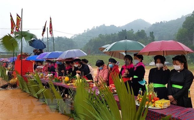 Фестиваль «Лонгтонг» – уникальная культура этническои группы Таи в провинции Хажанг hinh anh 1