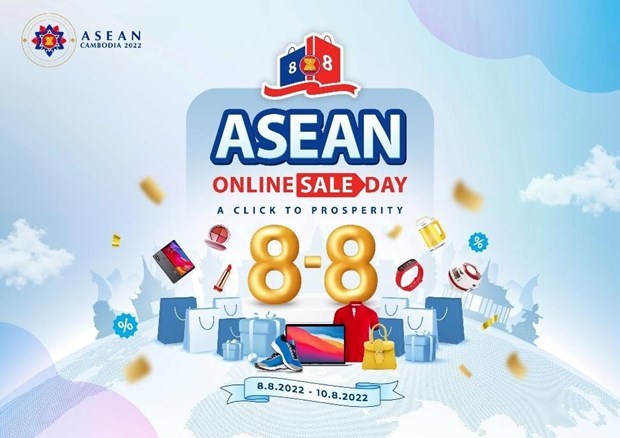 День онлаин-продаж АСЕАН 2022 проидет в следующем месяце hinh anh 1