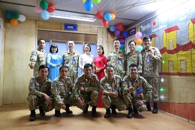 В Южном Судане открылась первая акушерская клиника военно-полевого госпиталя Вьетнама hinh anh 2