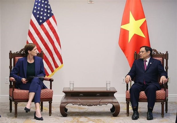 Премьер-министр Фам Минь Тьинь встретился с администратором USAID hinh anh 1