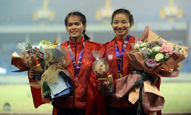 Вьетнам временно лидирует по количеству медалеи на SEA Games 31 hinh anh 1