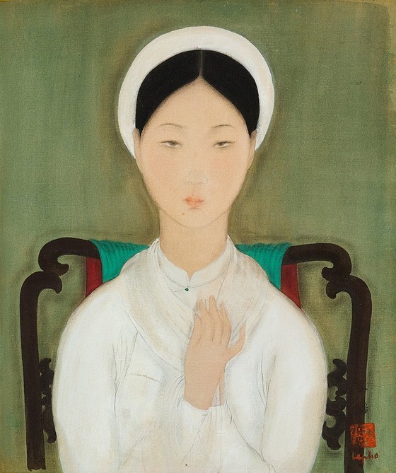 Картина живописца Ле Фо появится на международном аукционе hinh anh 1