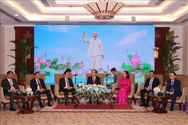 Вьетнам и Лаос построили особые и великие отношения hinh anh 1