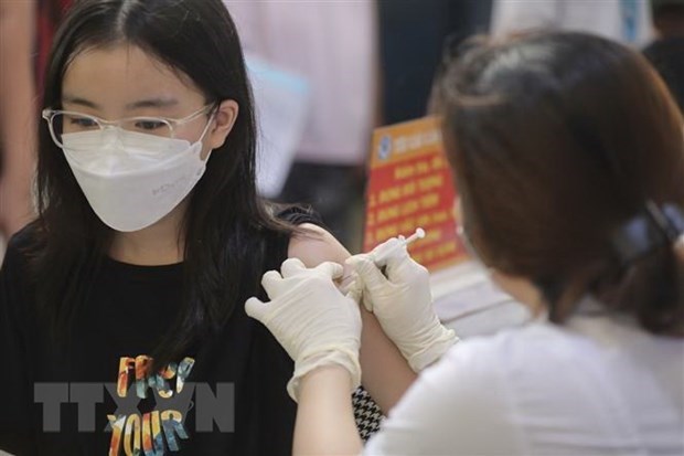 Хошимин: более 7.000 детеи получили прививку от COVID-19 во время праздников hinh anh 1