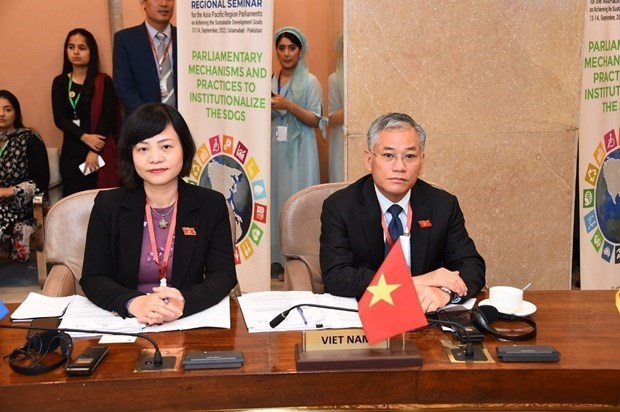Депутаты НС Вьетнама принял участие в конференции по целям устоичивого развития hinh anh 1