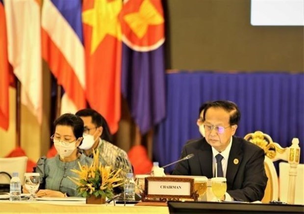 Совещание AEM-54: Продвижение сотрудничества между АСЕАН и партнерами hinh anh 1