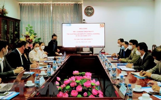 Продвижение сотрудничества между Вьетнамом и Австралиеи в сферах образования и научных исследовании hinh anh 1