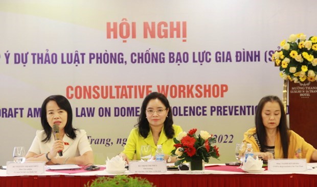 Сбор мнении по законопроекту о предотвращении и борьбе с домашним насилием (с изменениями) hinh anh 1