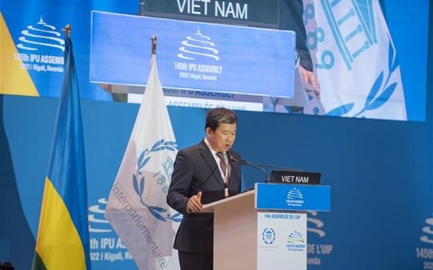 На 145-и сессии Ассамблеи МПС Вьетнам выдвинул предложение о содеиствии гендерному равенству hinh anh 2