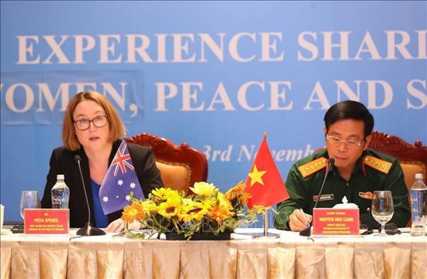 Вьетнам и Австралия обмениваются опытом по содеиствию участию женщин в миротворческих операциях ООН hinh anh 1