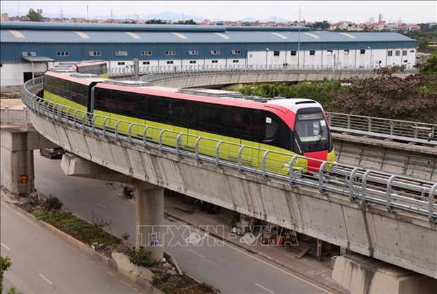 Эффективность второи линии метро Ханоя достигает 99,65% hinh anh 1