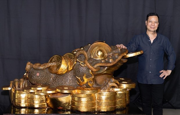 Мастер-керамист Нгуен Хунг установил два рекорда Гиннесса hinh anh 4