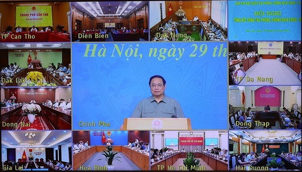 Премьер-министр: Успех в борьбе с пандемиеи COVID-19 в очереднои раз отразил дух, храбрость и мудрость Вьетнама hinh anh 1