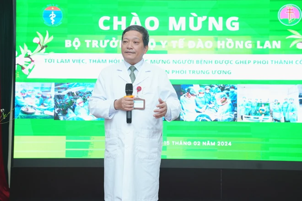 Вьетнамская медицина добилась нового успеха в области трансплантации легких hinh anh 4