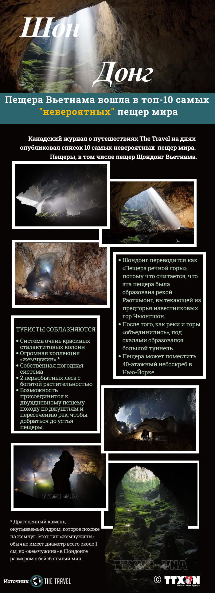 Пещера Шондонг вошла в топ-10 самых невероятных пещер мира hinh anh 1