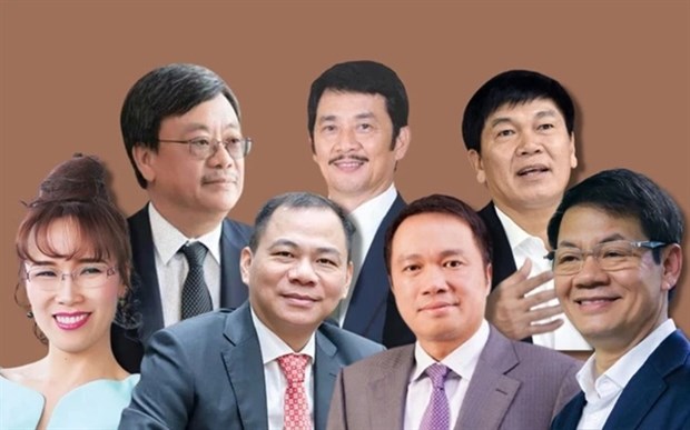 7 вьетнамских миллиардеров вошли в список Forbes самых богатых людей |  ОБЩЕСТВО | Vietnam+ (VietnamPlus)